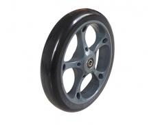 7X1 Black PU Foam Stroller Wheel
