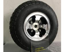 410/350-4 Black Foam Filled Wheelchair Wheel