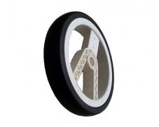 12” Black PU Foam Stroller Wheel