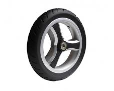 8” Black Solid Foam Stroller Wheel